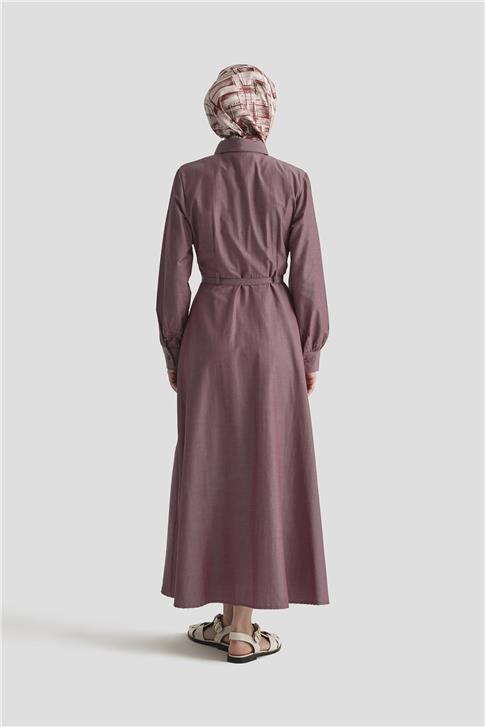 Armine Elbise 25YD9178 BORDO