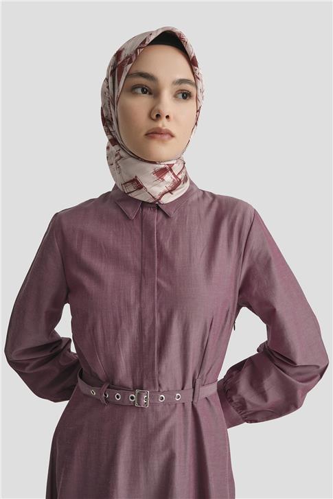 Armine Elbise 25YD9178 BORDO