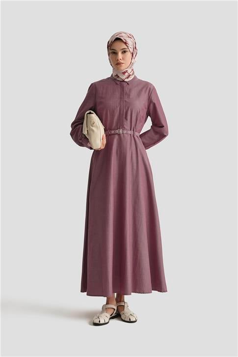 Armine Elbise 25YD9178 BORDO