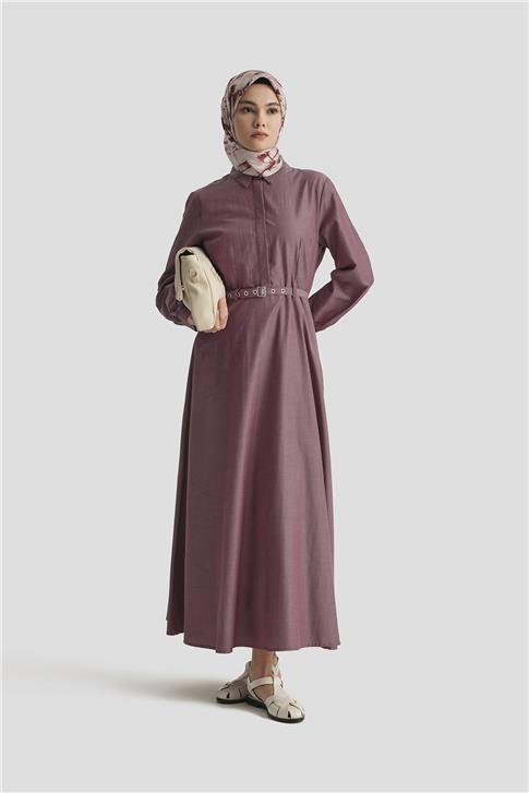 Armine Elbise 25YD9178 BORDO