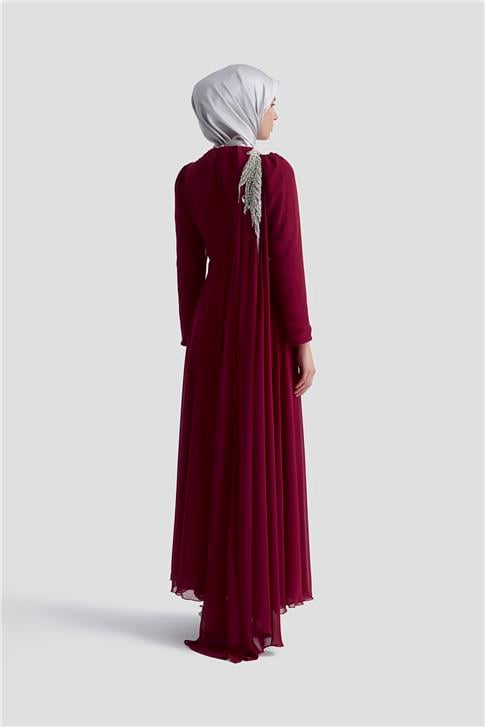 Armine Abiye 25YD9183 BORDO