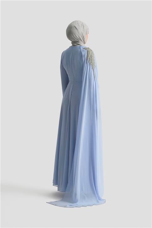 Armine Abiye 25YD9183 Mavi