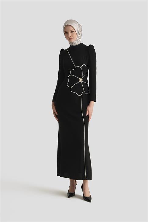 Armine Abiye 25YD9185 Siyah