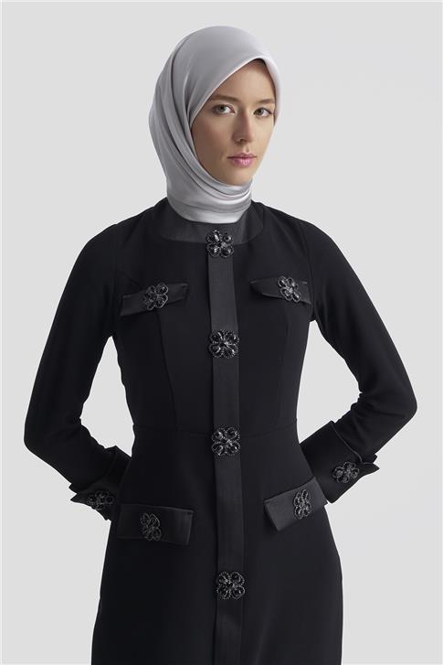 Armine Abiye 25YD9189 Siyah