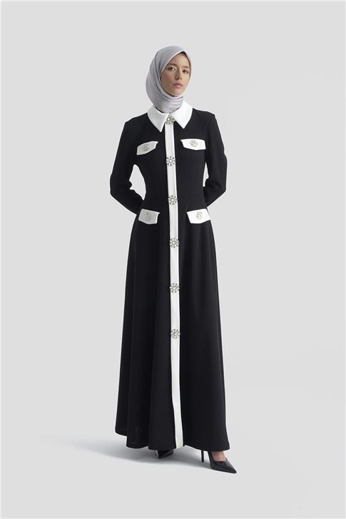 Armine Abiye 25YD9190 Siyah