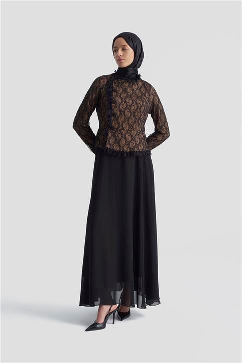 Armine Abiye 25YD9193 Siyah