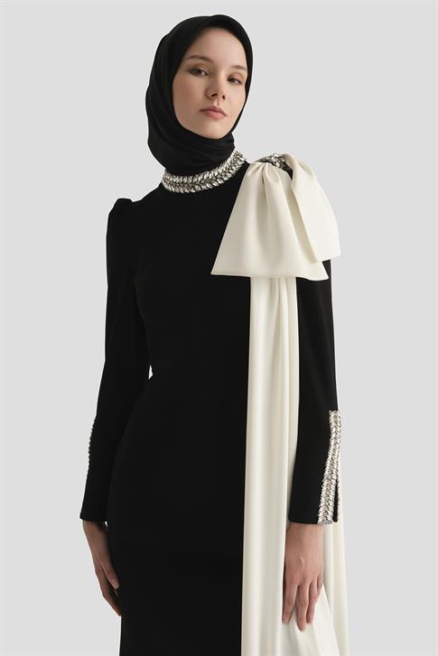 Armine Abiye 25YD9195 Siyah