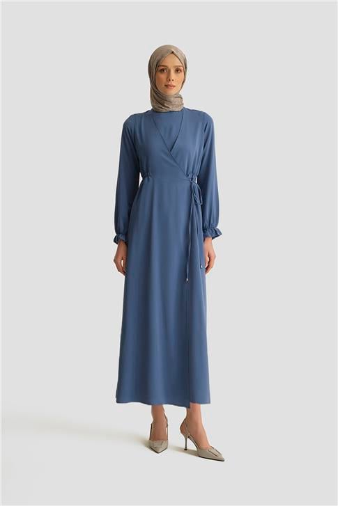 Armine Anvelop Elbise 25YH9230 İndigo