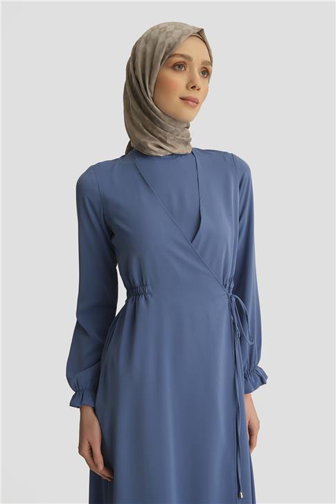 Armine Anvelop Elbise 25YH9230 İndigo