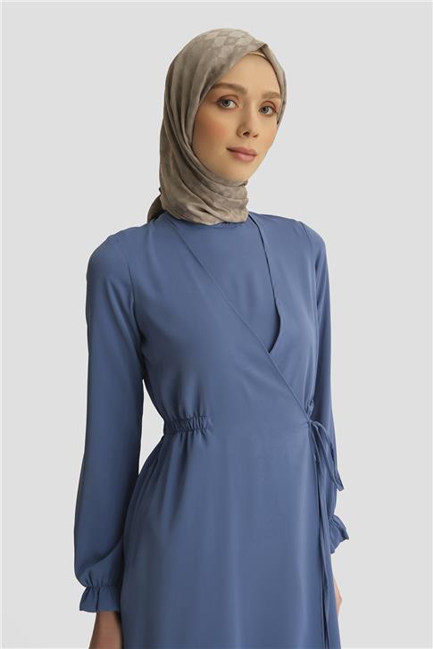 Armine Anvelop Elbise 25YH9230 İndigo