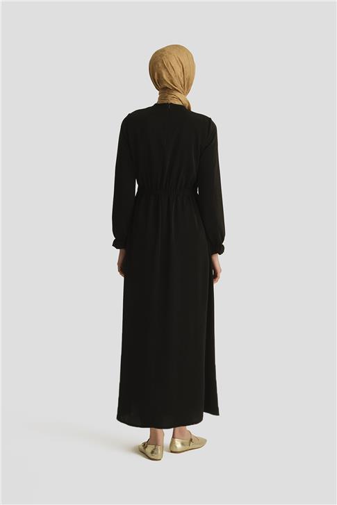 Armine Anvelop Elbise 25YH9230 Siyah