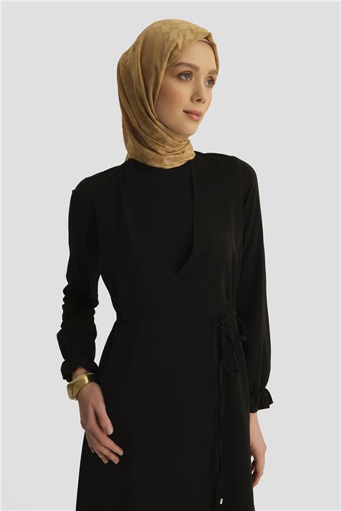 Armine Anvelop Elbise 25YH9230 Siyah