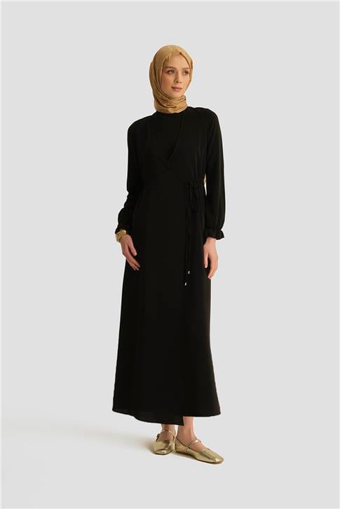 Armine Anvelop Elbise 25YH9230 Siyah