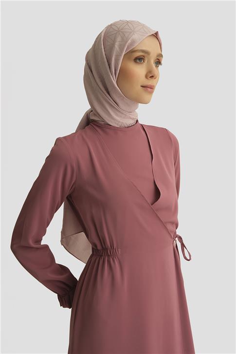 Armine Anvelop Elbise 25YH9230 Açık Mor