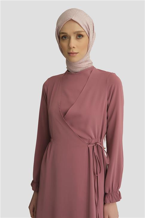 Armine Anvelop Elbise 25YH9230 Açık Mor