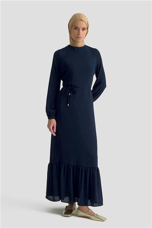 Armine Trend Elbise 25YT924 Lacivert