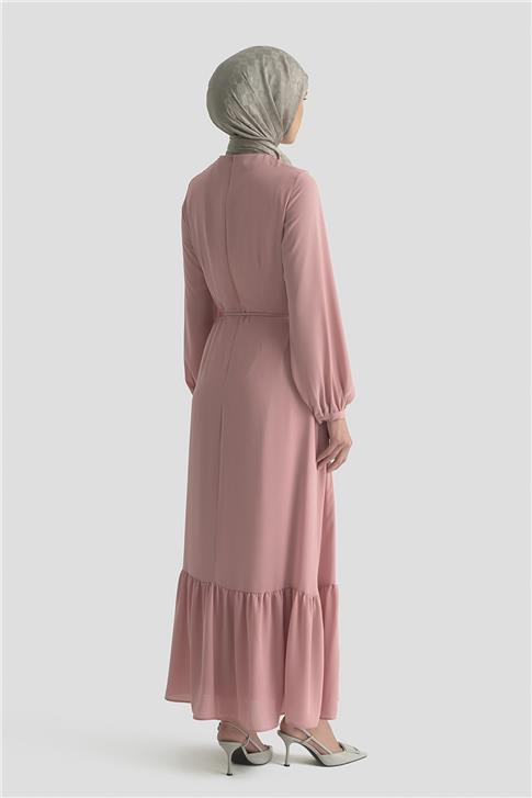 Armine Trend Elbise 25YT924 Rose