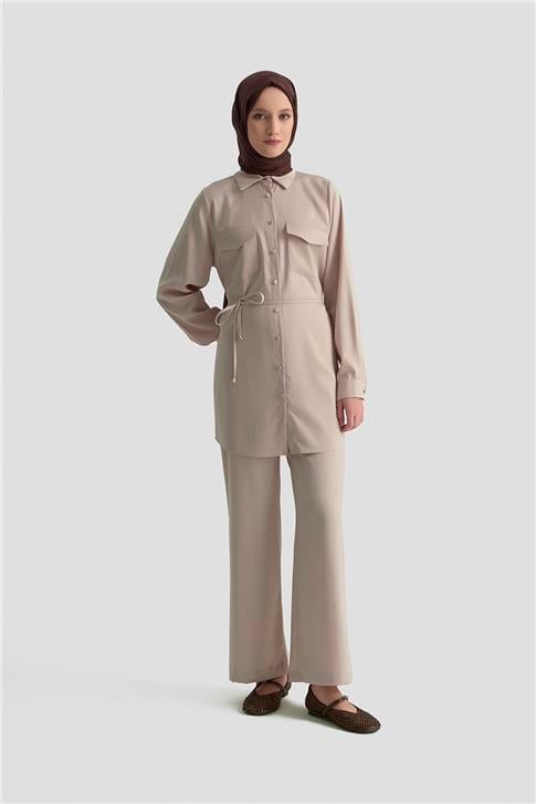 Armine Takım 25YD9261 Bej