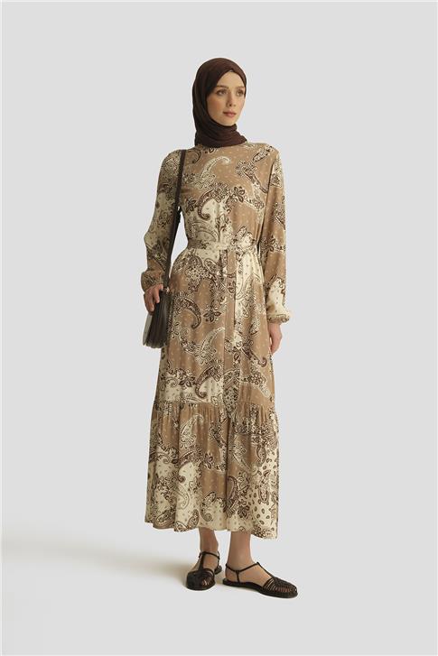 Armine Trend Elbise 25YT928 Şaldesen