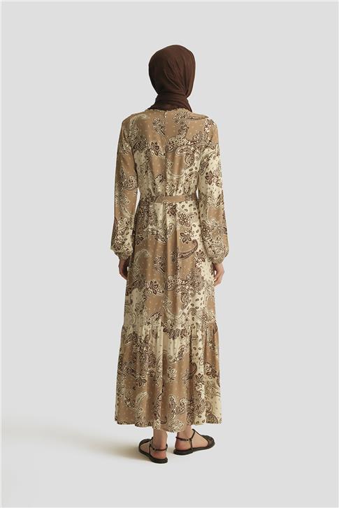 Armine Trend Elbise 25YT928 Şaldesen