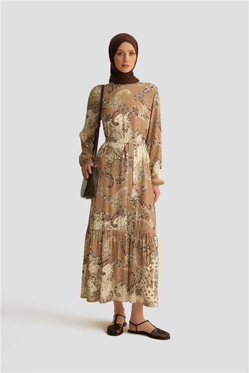 Armine Trend Elbise 25YT928 Şaldesen