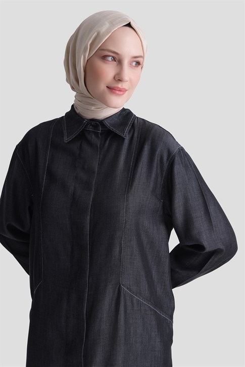 Oversize Tunik 26YT442 Antrasit