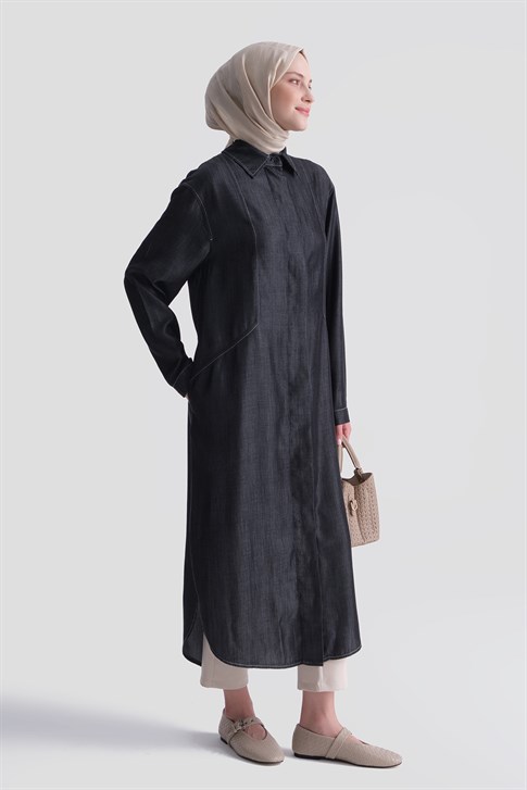 Oversize Tunik 26YT442 Antrasit