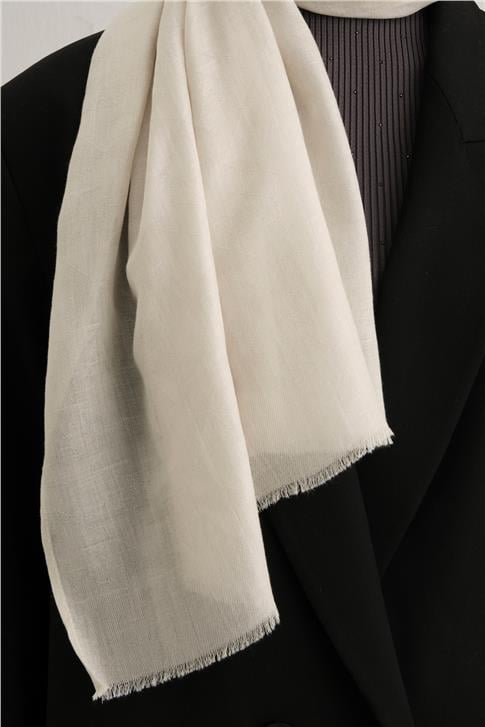 Armine Tencel Yün Monogram Desen Şal 07