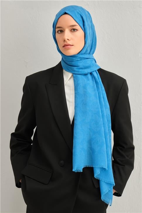 Armine Tencel Yün Monogram Desen Şal 29