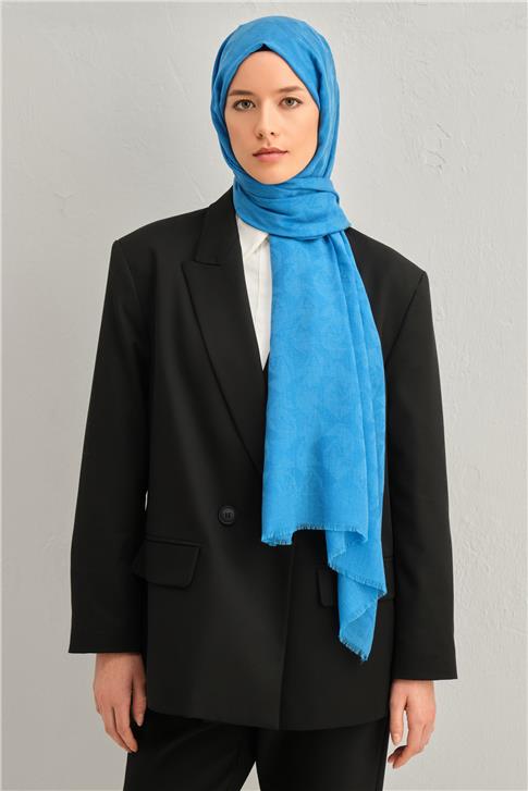 Armine Tencel Yün Monogram Desen Şal 29