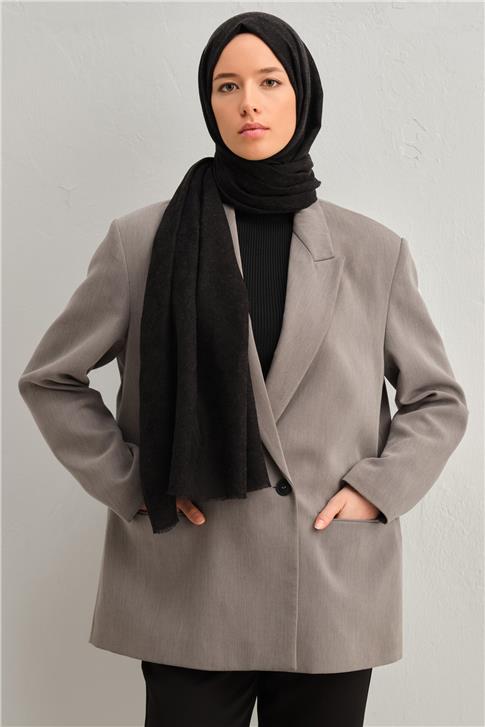 Armine Tencel Yün Monogram Desen Şal 31