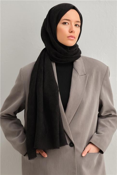 Armine Tencel Yün Monogram Desen Şal 31