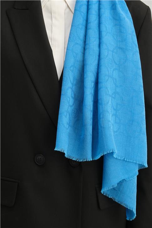 Armine Tencel Yün Geometrik Desen Şal 29