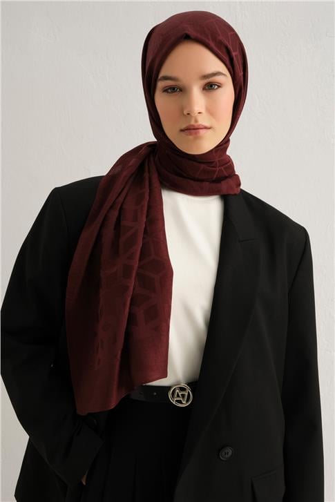Armine Lyocell Naia Petek Desen Şal 1110-29