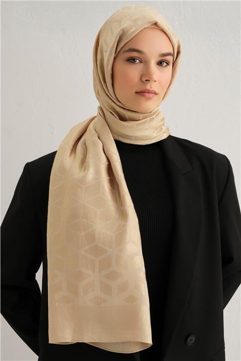 Armine Lyocell Naia Petek Desen Şal 1113-5