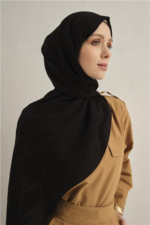 Armine Lyocell Naia Zikzak Desen Şal  1- 01