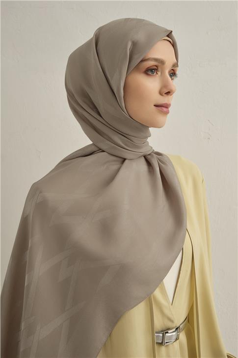 Armine Lyocell Naia Zikzak Desen Şal  1- 07