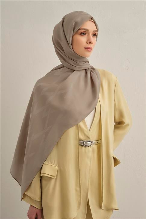 Armine Lyocell Naia Zikzak Desen Şal  1- 07