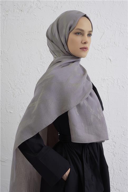 Armine Lyocell Naia Zikzak Desen Şal  1- 20