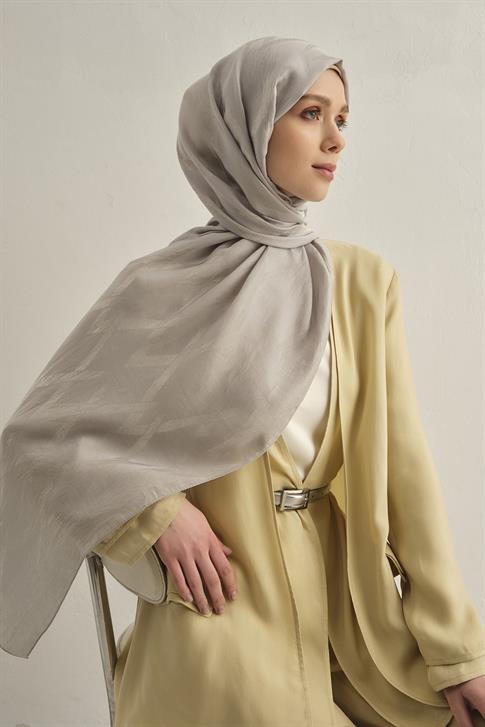 Armine Lyocell Naia Zikzak Desen Şal  1- 23