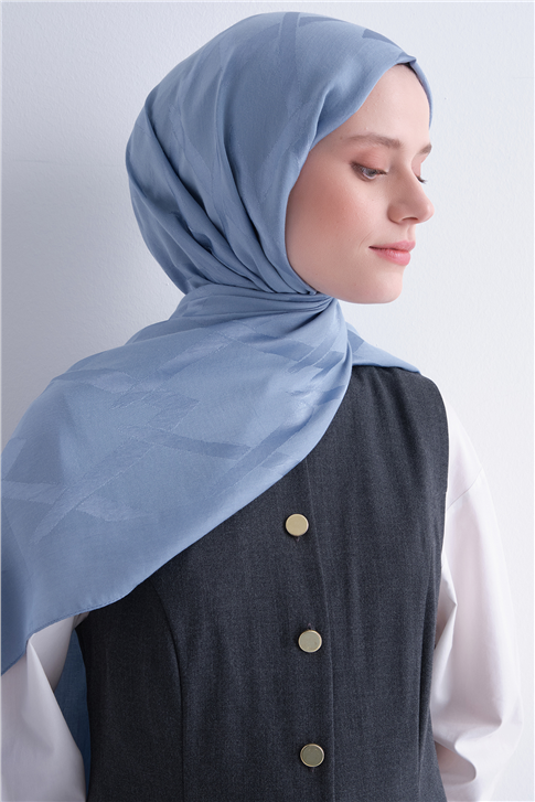 Armine Lyocell Naia Zikzak Desen Şal  1- 24