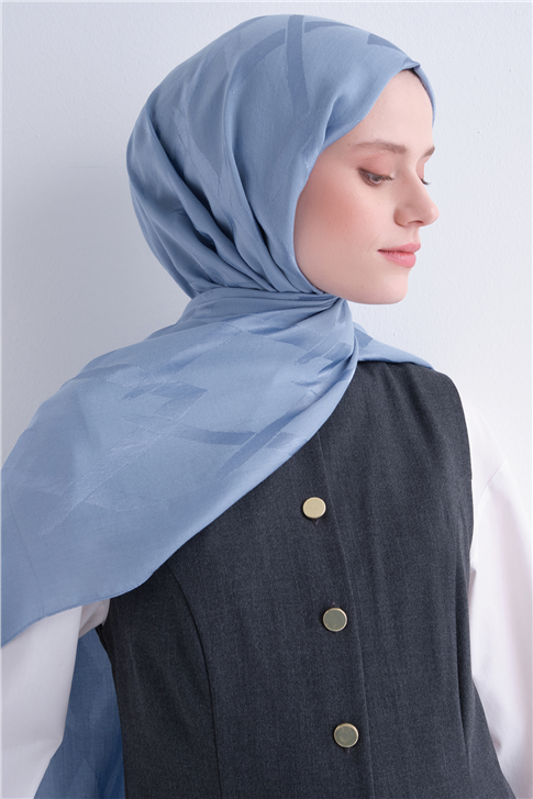 Armine Lyocell Naia Zikzak Desen Şal  1- 24