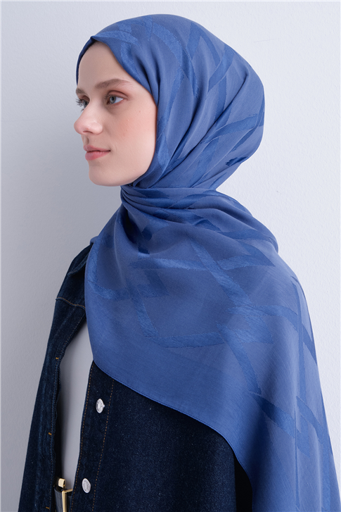 Armine Lyocell Naia Zikzak Desen Şal  1- 25