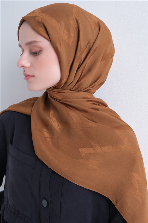 Armine Lyocell Naia Zikzak Desen Şal  1- 46