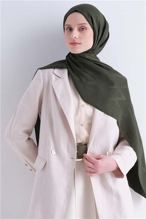 Armine Lyocell Naia Zikzak Desen Şal  1- 50