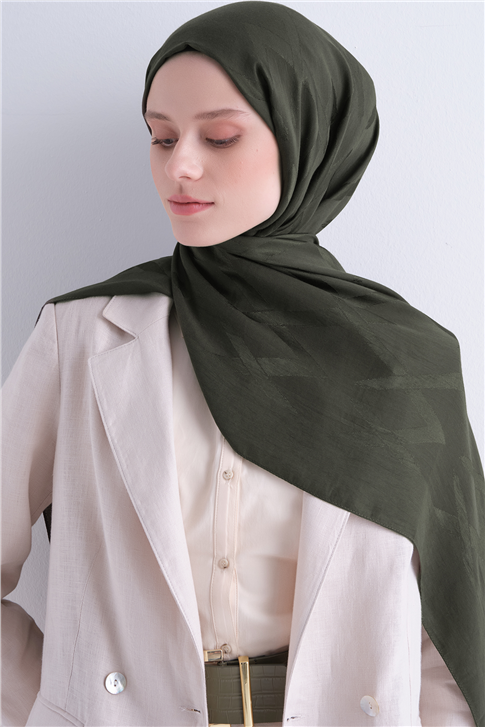 Armine Lyocell Naia Zikzak Desen Şal  1- 50