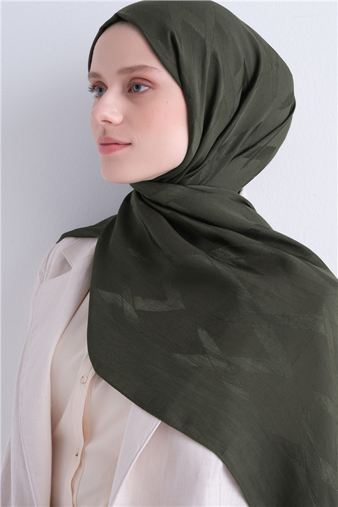 Armine Lyocell Naia Zikzak Desen Şal  1- 50