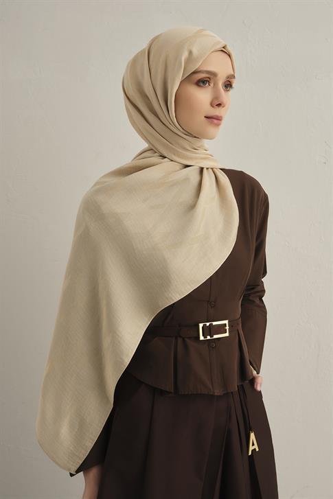 Armine Lyocell Naia Zikzak Desen Şal  1- 64