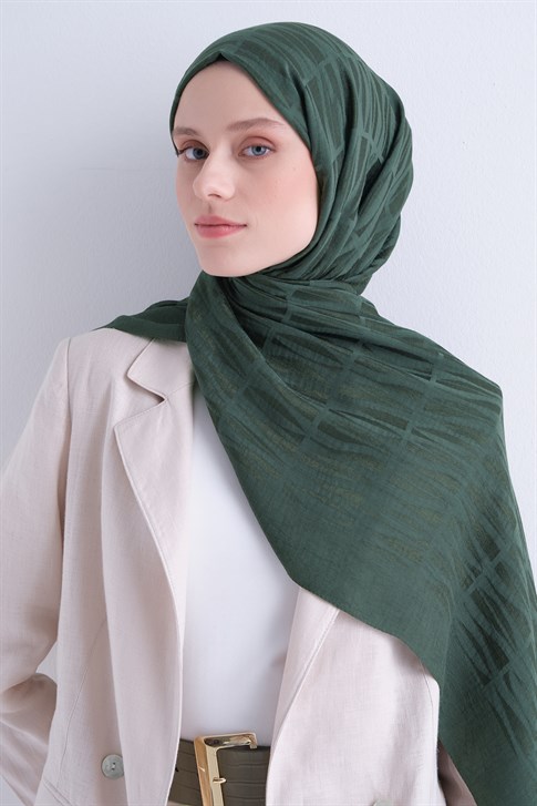 Armine Lyocell Naia Çubuk Desen Şal 3 54