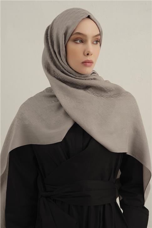 Armine Lyocell Naia Üçgen Monogram Şal 5 20